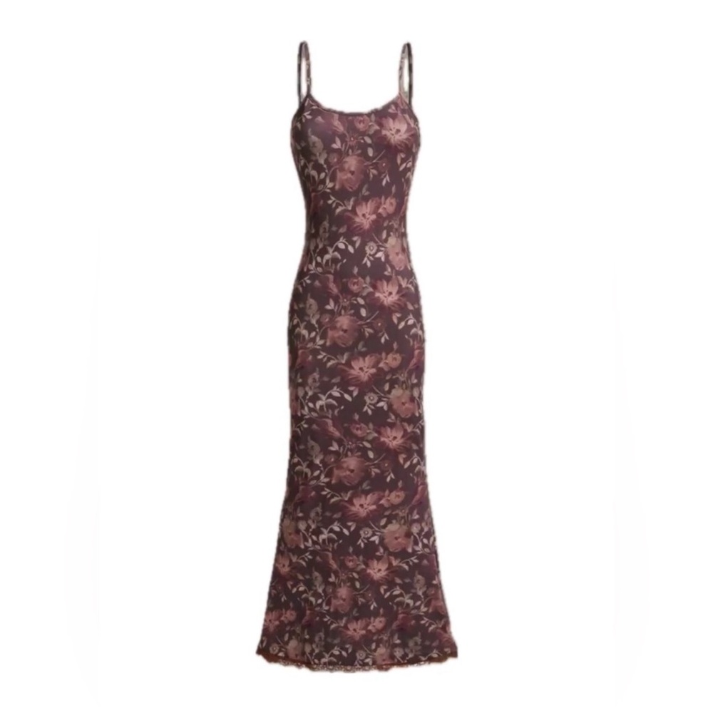 Floral Spaghetti Strap Dress